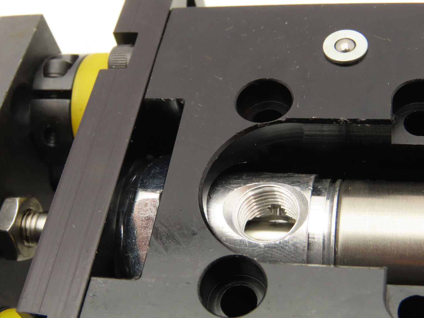Bimba T-046-CEB2M Pneumatic Linear Bearing Thruster Actuator Cylinder 6" Stroke