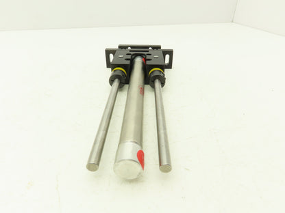 Bimba T-046-CEB2M Pneumatic Linear Bearing Thruster Actuator Cylinder 6" Stroke