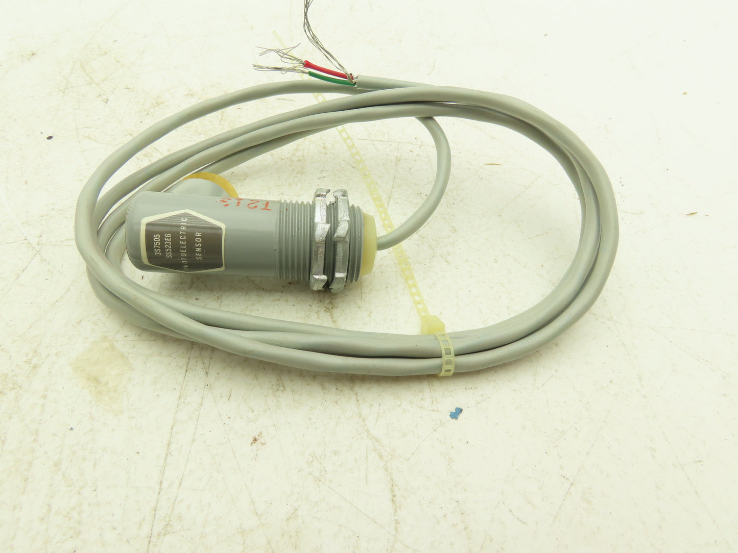 General Electric 3S7505SS523E6 Photoelectric Sensor Right-Angle 6' Cord