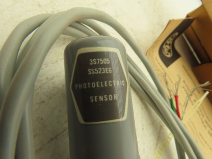 General Electric 3S7505SS523E6 Photoelectric Sensor Right-Angle 6' Cord