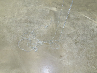Aro 7776E 1/2 Ton 1000lb Pneumatic Air Chain Hoist 22' Lift 15' Pull Chain