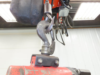 Aro 7717E 1/4 Ton 500lb Pneumatic Air Chain Hoist 7' 10" Lift 10' Pull Chain