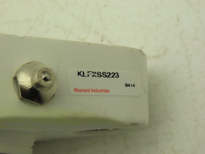 Rexnord KLFXSS223 Flange Block Ball Bearing 1-7/16" Bore