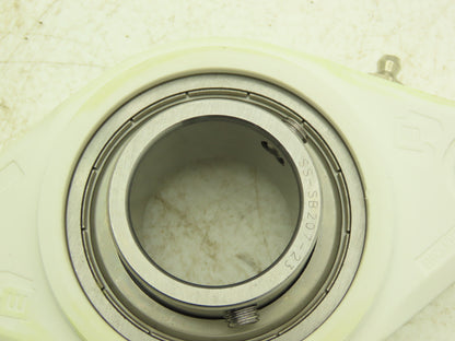 Rexnord KLFXSS223 Flange Block Ball Bearing 1-7/16" Bore