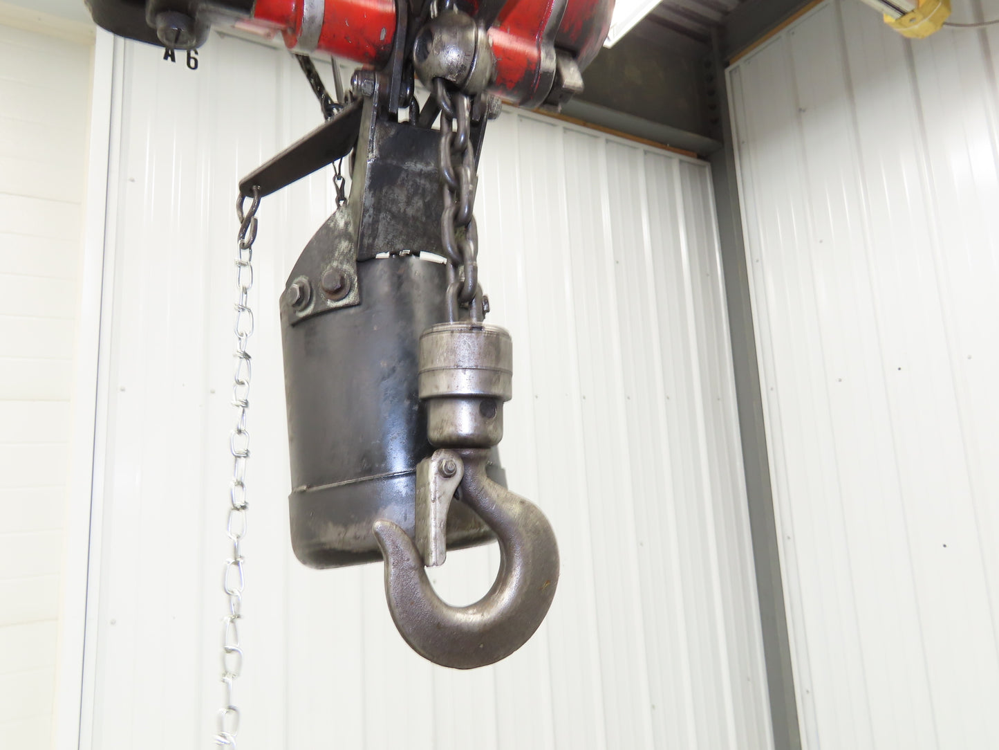 Aro 7700D 1/2 Ton 1000lb Pneumatic Air Chain Hoist 11' 7" Lift 10' Pull Chain