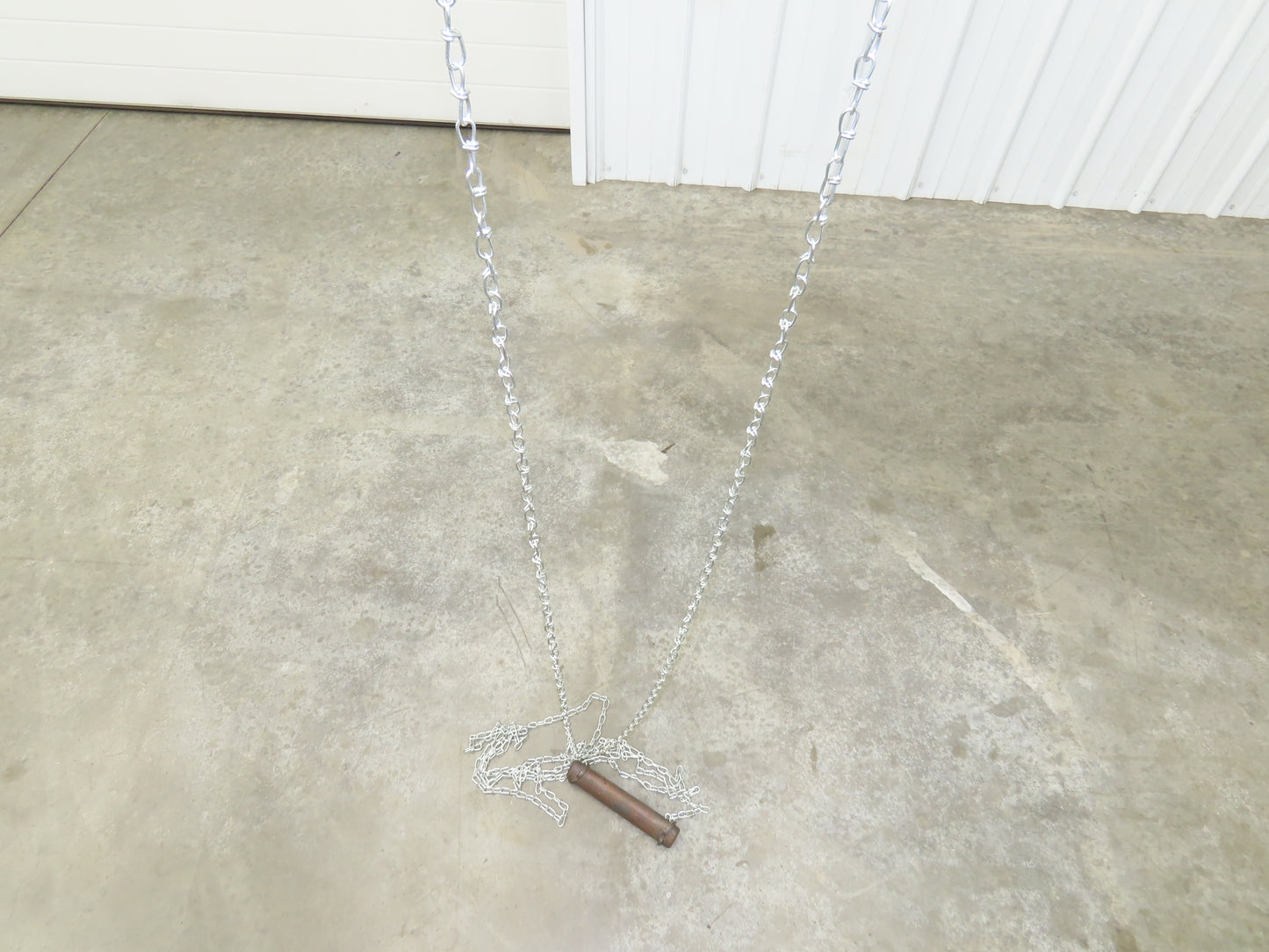 Aro 7700D 1/2 Ton 1000lb Pneumatic Air Chain Hoist 11' 7" Lift 10' Pull Chain