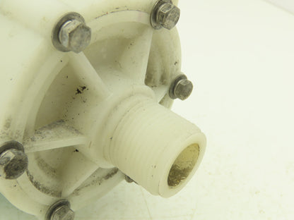 Iwaki MD-40RM Magnetic Drive Water Pump 3/4"Poly Plastic 220V 3PH 52 L/min