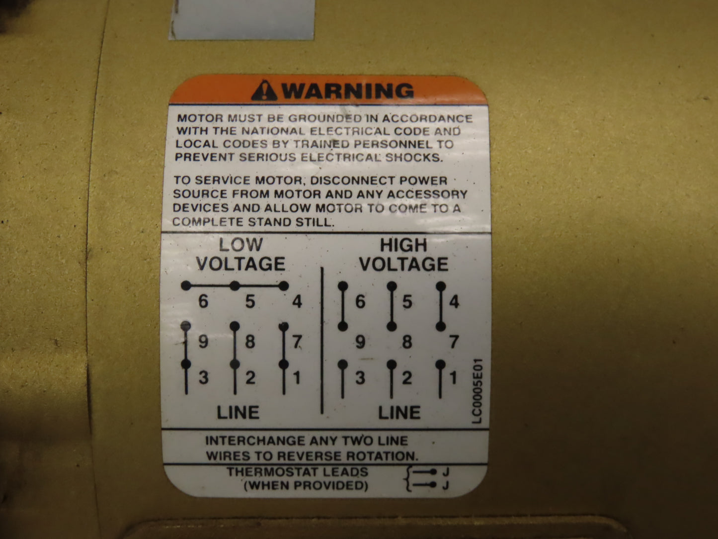 Baldor Reliance EM3558T AC Motor 2Hp 1755 RPM 230/460V 3PH 145T Super-E