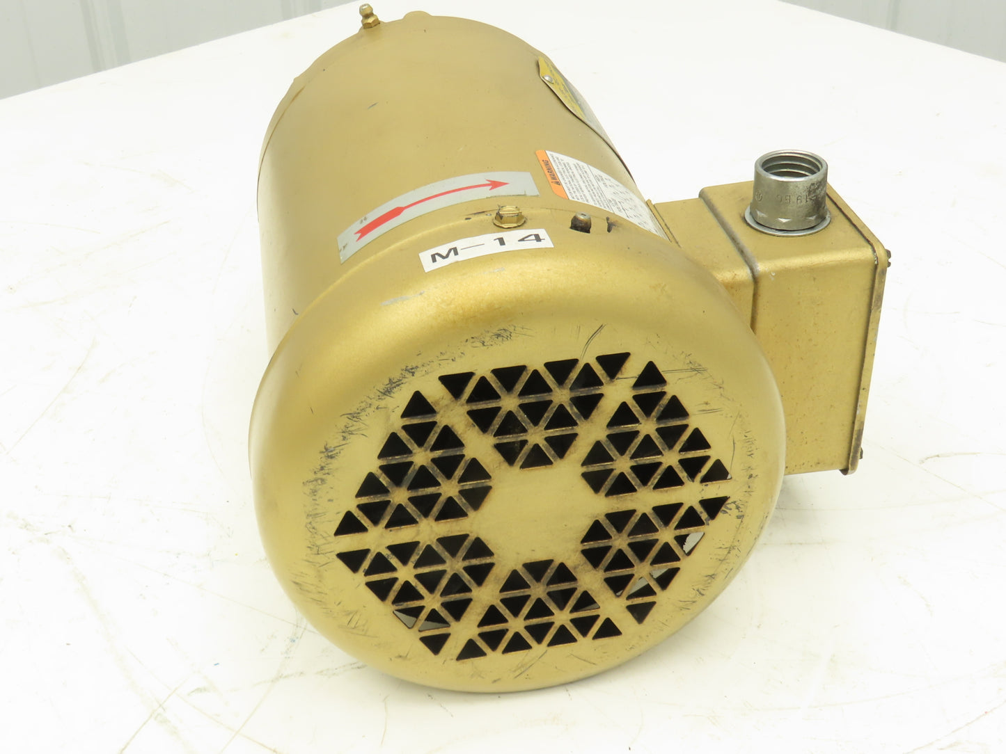 Baldor Reliance EM3558T AC Motor 2Hp 1755 RPM 230/460V 3PH 145T Super-E