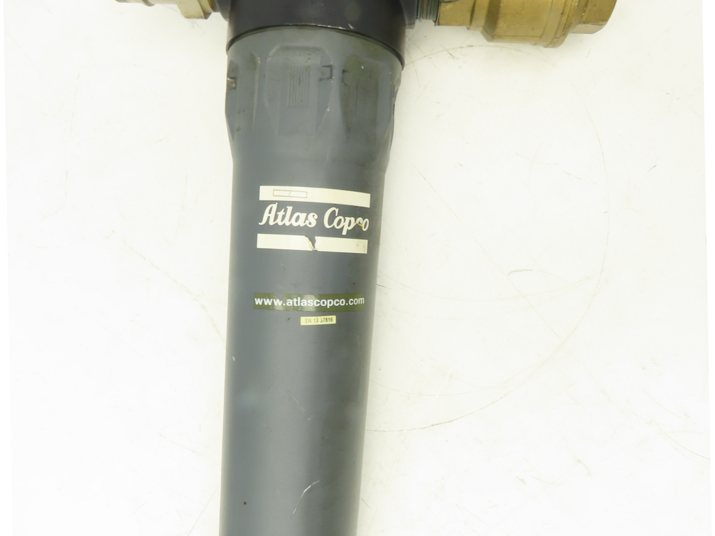 Atlas Copco DD550+ Compressed Air Filter 232psi with 3" Ball Valve 2901-2003-10