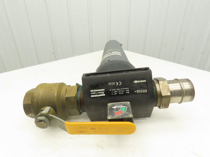 Atlas Copco DD550+ Compressed Air Filter 232psi with 3" Ball Valve 2901-2003-10