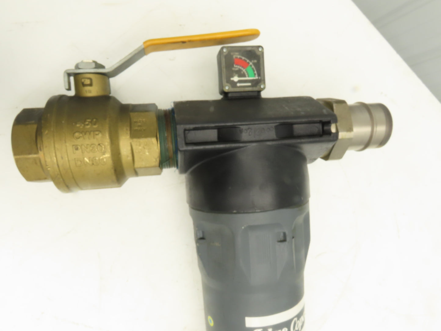 Atlas Copco DD550+ Compressed Air Filter 232psi with 3" Ball Valve 2901-2003-10