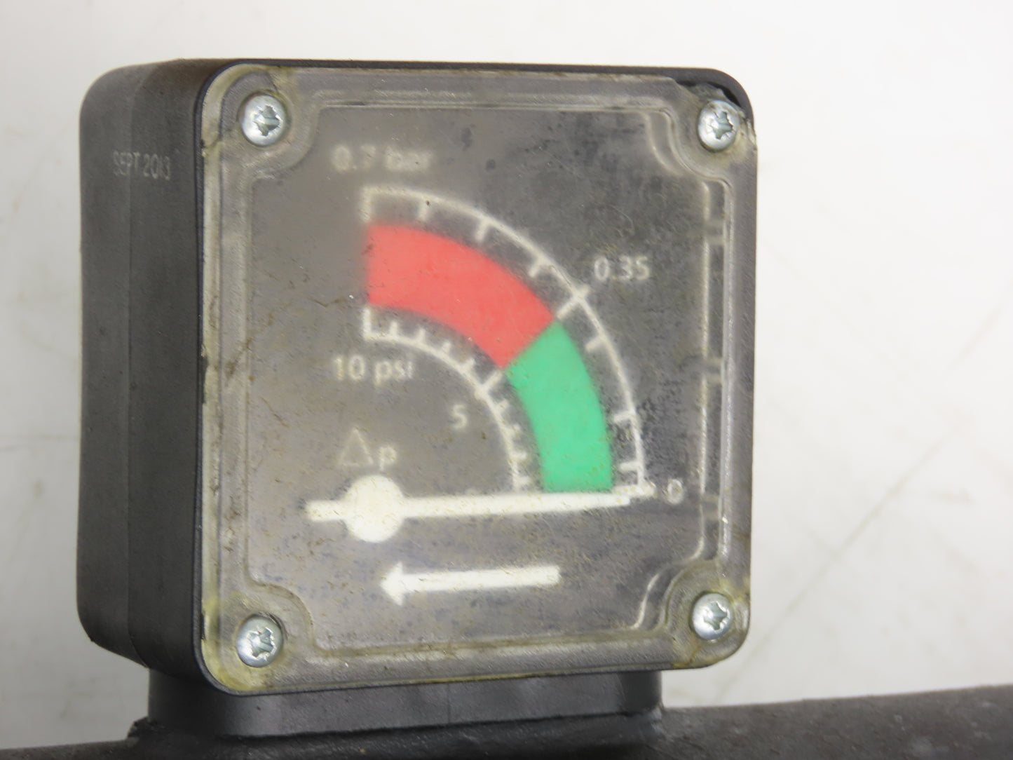 Atlas Copco DD550+ Compressed Air Filter 232psi with 3" Ball Valve 2901-2003-10