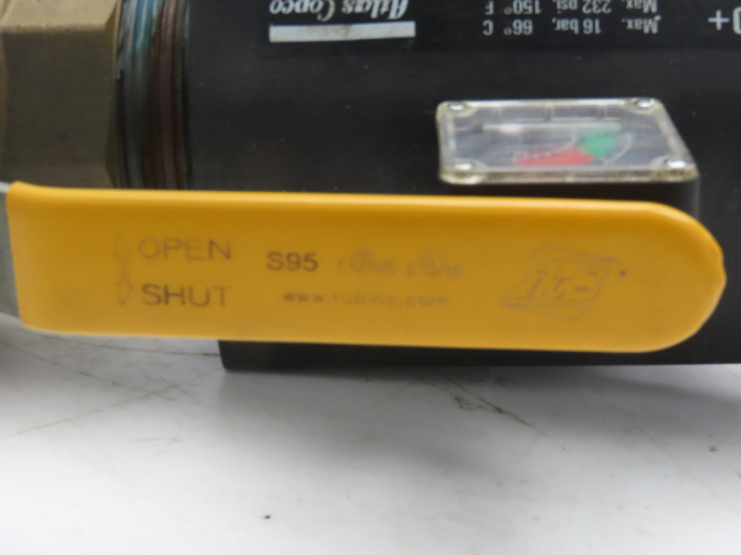 Atlas Copco DD550+ Compressed Air Filter 232psi with 3" Ball Valve 2901-2003-10