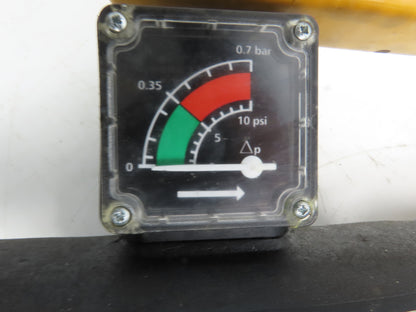 Atlas Copco DD550+ Compressed Air Filter 232psi with 3" Ball Valve 2901-2003-10