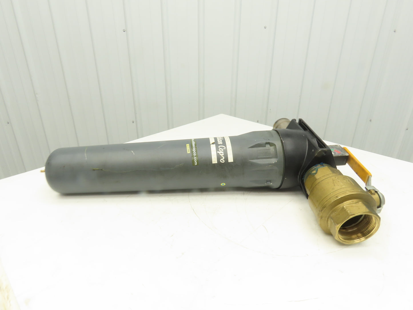 Atlas Copco DD550+ Compressed Air Filter 232psi with 3" Ball Valve 2901-2003-10