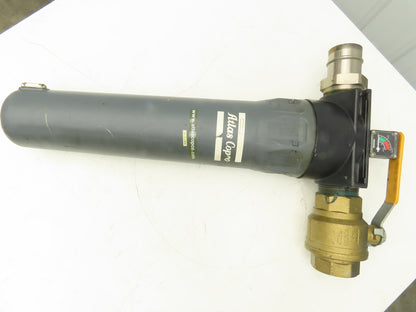 Atlas Copco DD550+ Compressed Air Filter 232psi with 3" Ball Valve 2901-2003-10