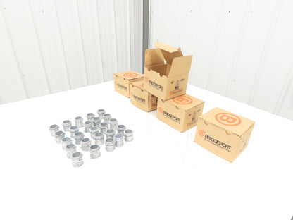 Bridgeport 232-DC2 EMT 3/4" Set Screw Connector 25 Per Box Lot of 5 Boxes