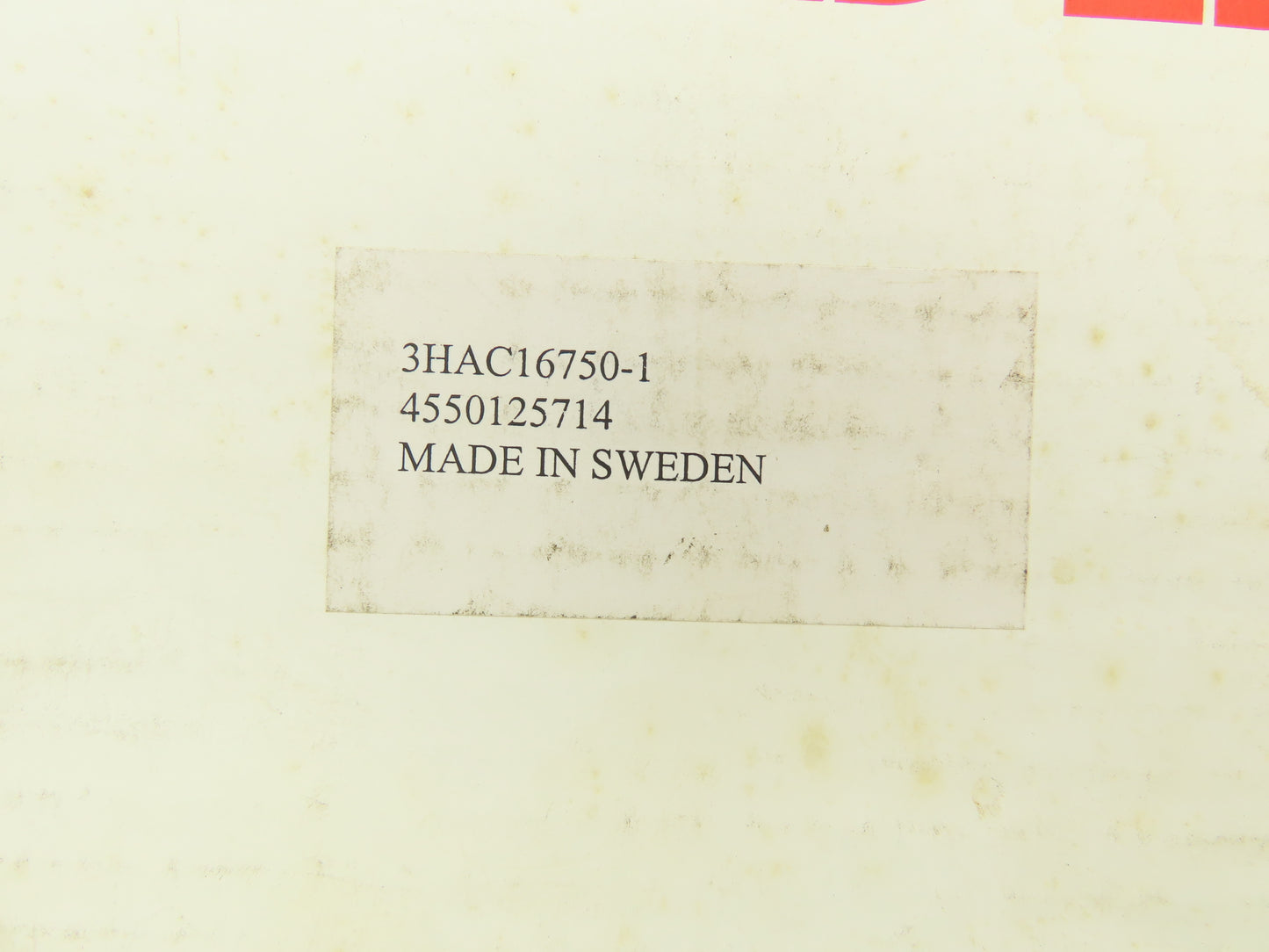 ABB Robotics RDC-095262 Kit Lubrication Update Hose Fittings & Plate Hardware