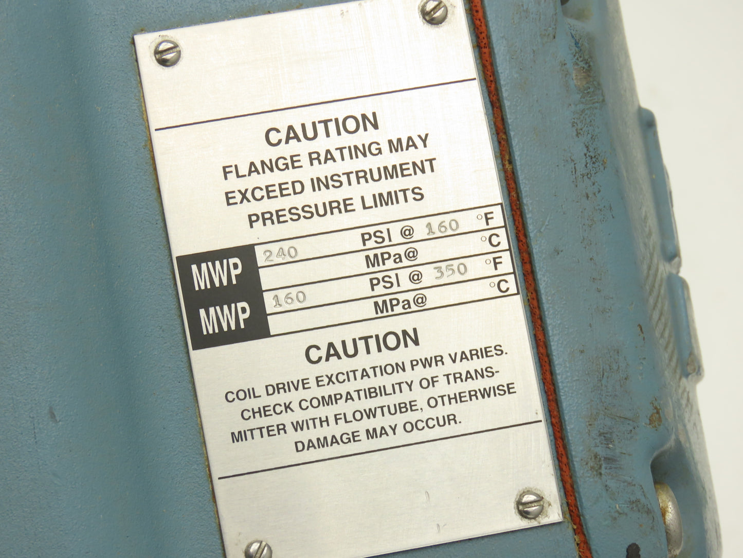 Foxboro 8301-SABA-TSJ-GFGZ Magnetic Flow Tube Meter 1" Flanged 120V M/2800