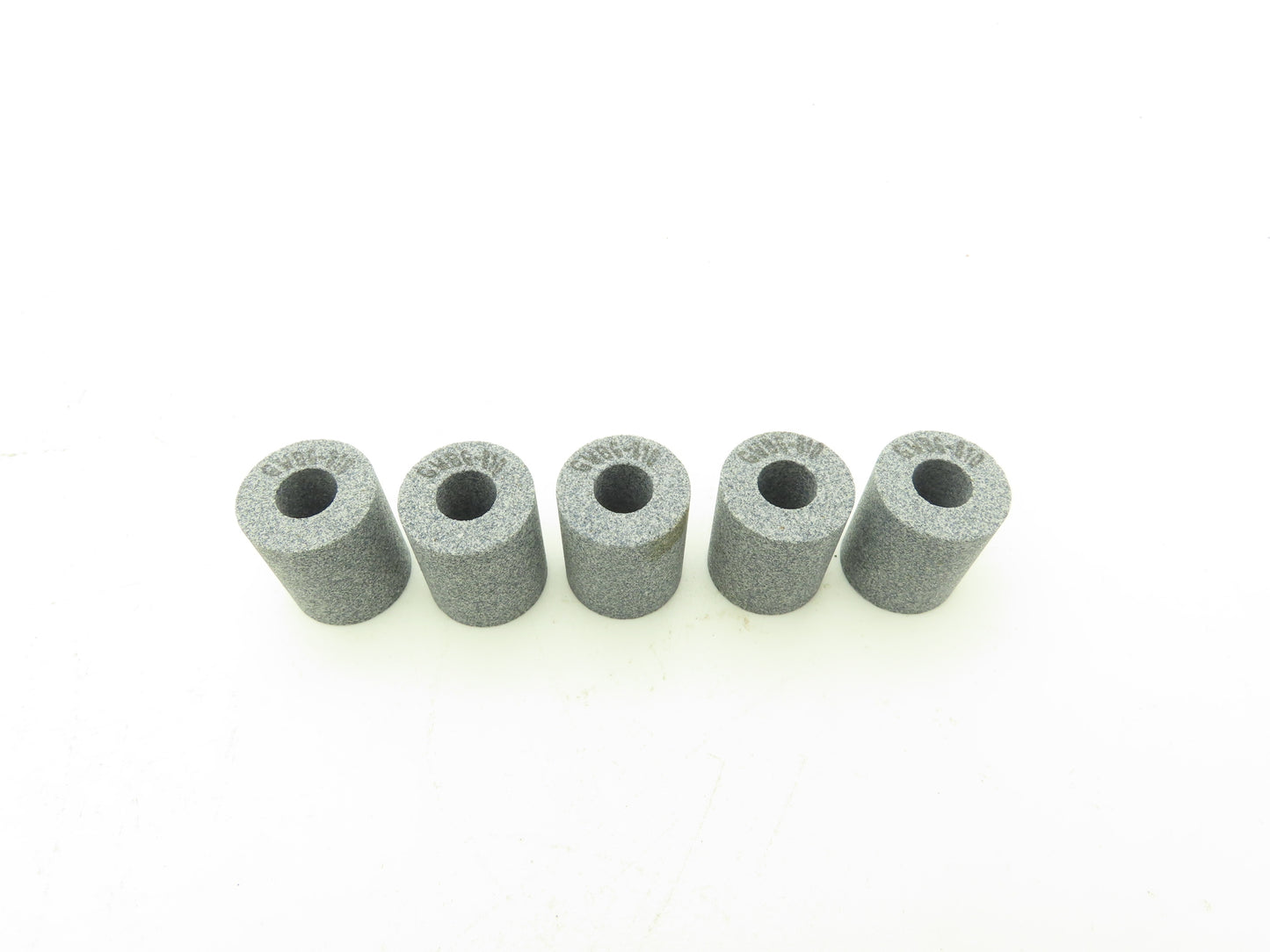 Norton GWBG-810 Alundum Grinding Wheel 1-1/8"OD x 1-3/8"L x 1/2"ID Lot of 40