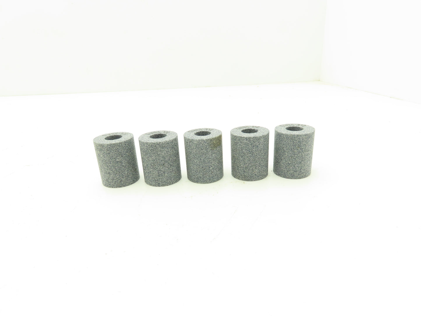 Norton GWBG-810 Alundum Grinding Wheel 1-1/8"OD x 1-3/8"L x 1/2"ID Lot of 40