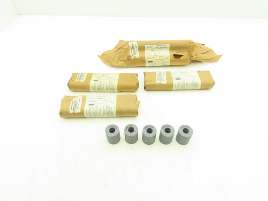 Norton GWBG-810 Alundum Grinding Wheel 1-1/8"OD x 1-3/8"L x 1/2"ID Lot of 40