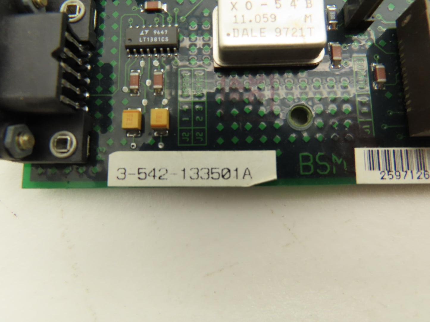 Cincinnati Milacron 3-542-133501A Printed Circuit Board PCB Control Card