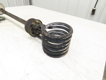 Izumi Denetsu TWSH-2340  30" Immersion Coil Water Heater 4000W 220V 3PH Flanged