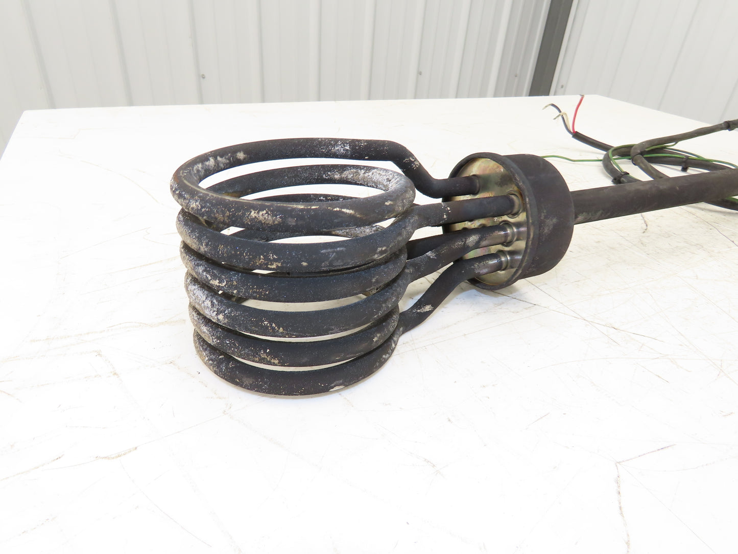 Izumi Denetsu TWSH-2340  30" Immersion Coil Water Heater 4000W 220V 3PH Flanged