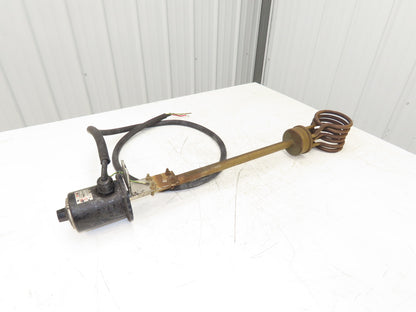 Izumi Denetsu TWSH-2320  30" Immersion Coil Water Heater 2000W 220V 3PH Flanged