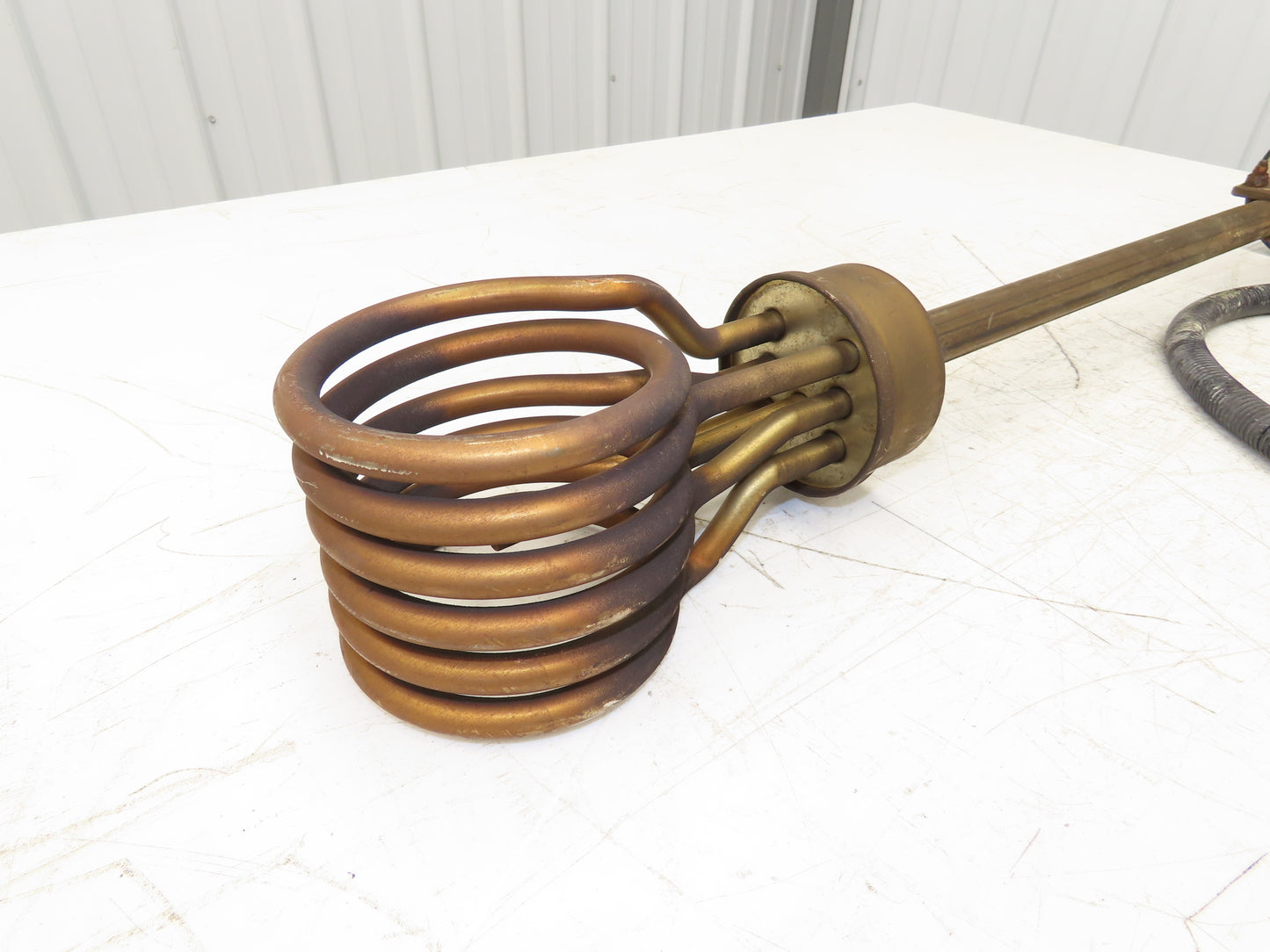 Izumi Denetsu TWSH-2320  30" Immersion Coil Water Heater 2000W 220V 3PH Flanged