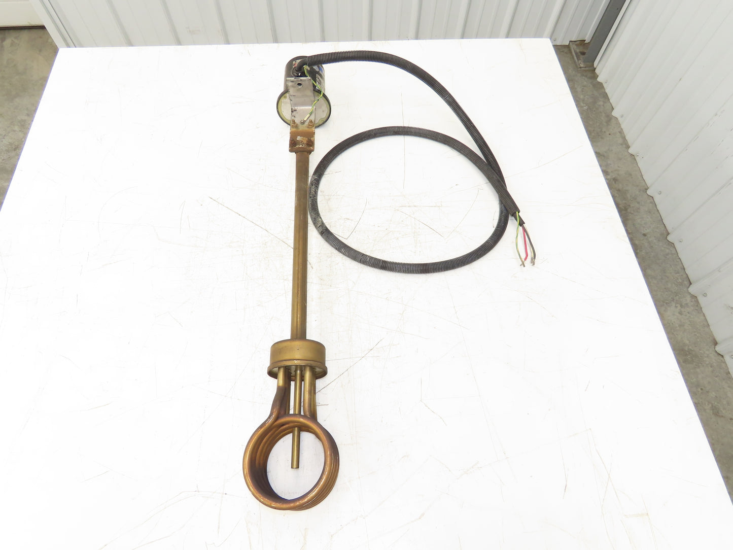 Izumi Denetsu TWSH-2320  30" Immersion Coil Water Heater 2000W 220V 3PH Flanged