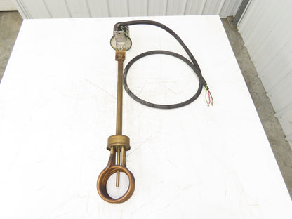 Izumi Denetsu TWSH-2320  30" Immersion Coil Water Heater 2000W 220V 3PH Flanged