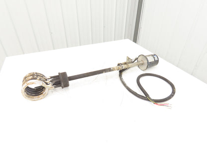 Izumi Denetsu TWSH-2320  30" Immersion Coil Water Heater 2000W 220V 3PH Flanged