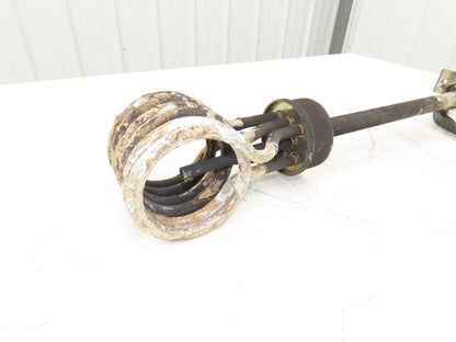 Izumi Denetsu TWSH-2320  30" Immersion Coil Water Heater 2000W 220V 3PH Flanged