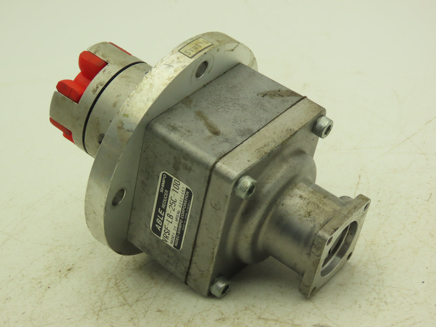 Shimpo-Nidec VRSF-LB-25C-100 Able Reducer 25:1 Ratio Inline Servo Gearhead