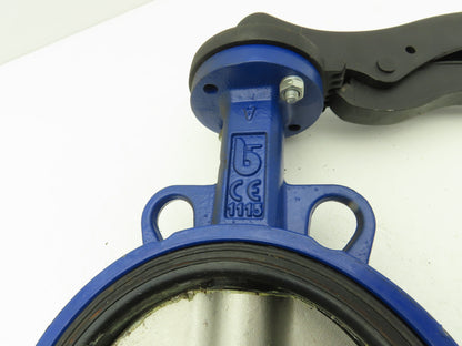 Bray EN GJS 400-15 6" Wafer Butterfly Valve Stainless Disc w/Handle DN150