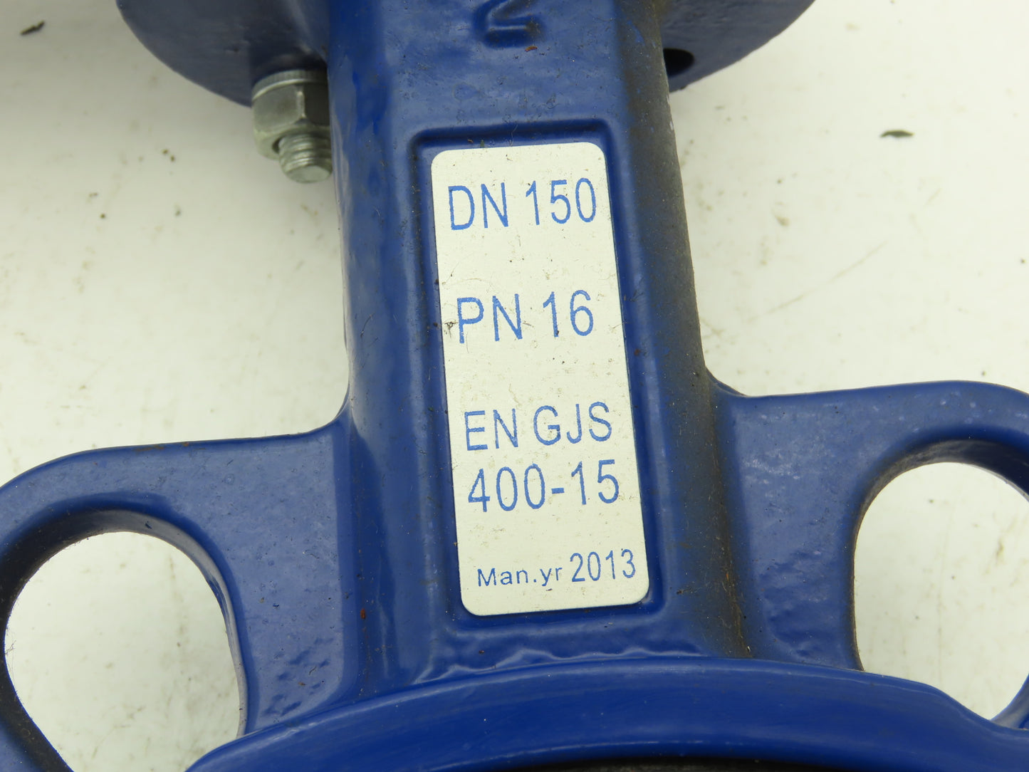 Bray EN GJS 400-15 6" Wafer Butterfly Valve Stainless Disc w/Handle DN150