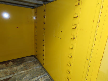 Justrite 25600 Flammable Safety Cabinet 60 Gallon Yellow Flammable Liquid