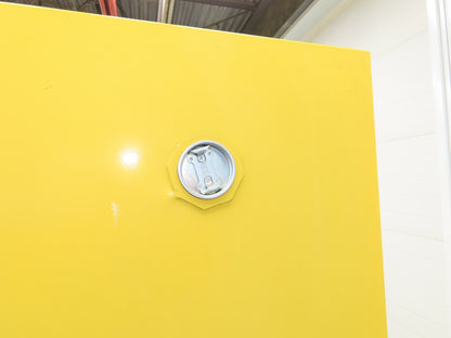 Justrite 25600 Flammable Safety Cabinet 60 Gallon Yellow Flammable Liquid