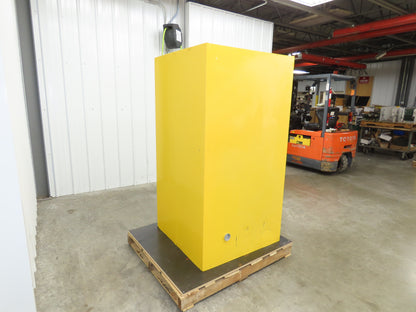 Justrite 25600 Flammable Safety Cabinet 60 Gallon Yellow Flammable Liquid