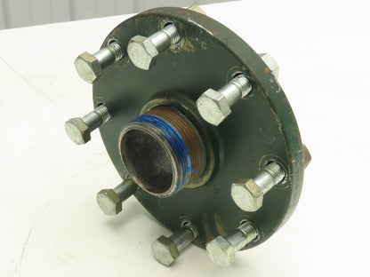 Weldbend 6x3" Reducer Threaded Companion Flange Adapter 8-Bolt Class 150