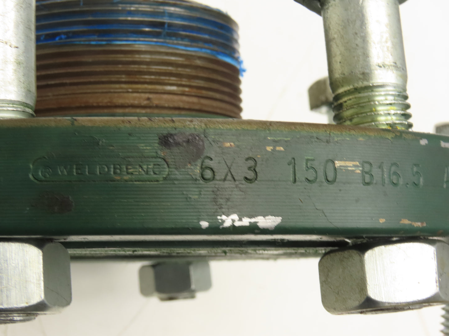 Weldbend 6x3" Reducer Threaded Companion Flange Adapter 8-Bolt Class 150