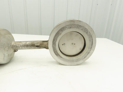 Krom Schroder MB-7NQ3 Butterfly Valve 4" DN100 Wafer Style Solenoid Actuator