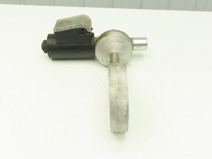 Krom Schroder MB-7NQ3 Butterfly Valve 4" DN100 Wafer Style Solenoid Actuator