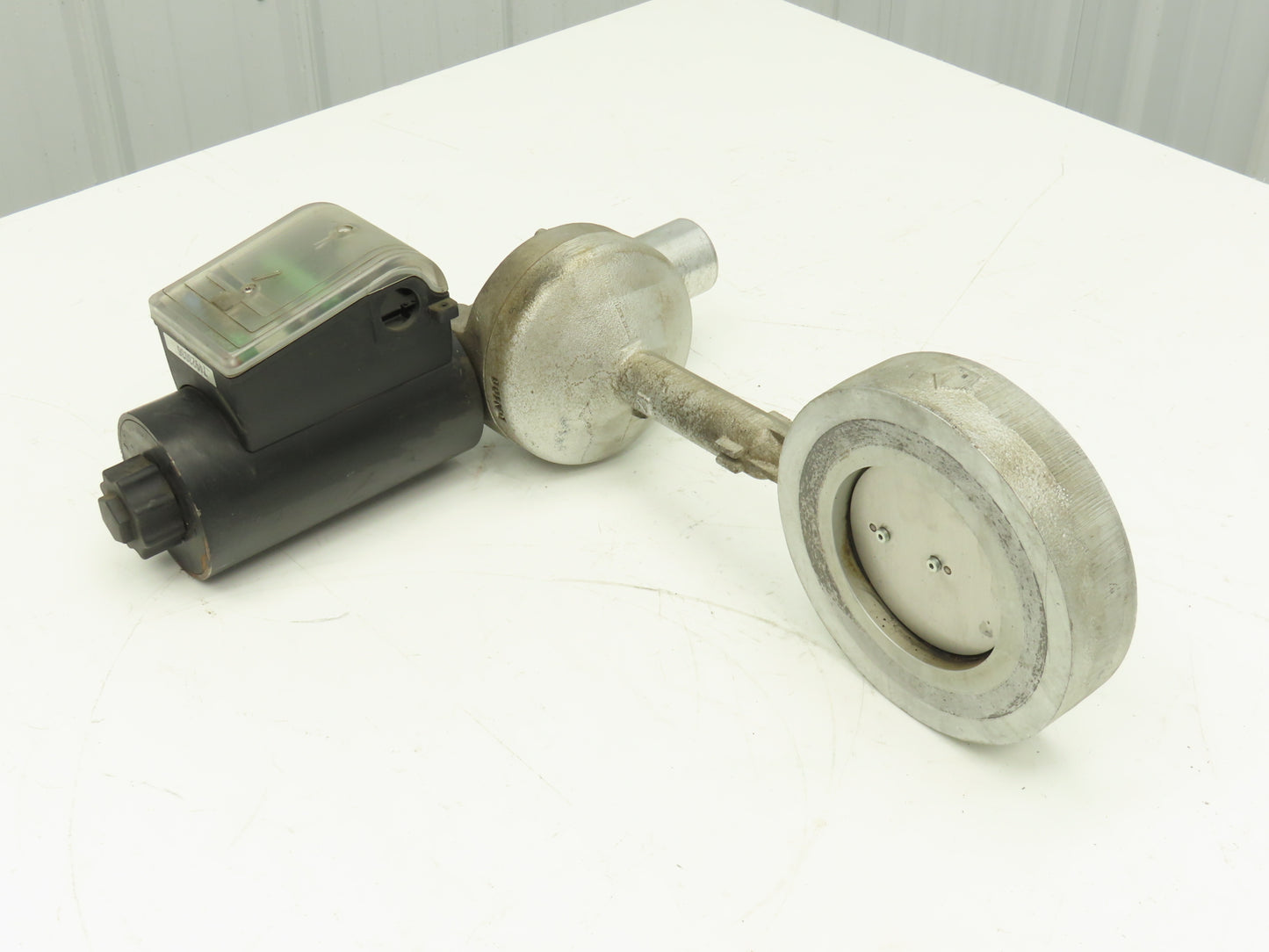 Krom Schroder MB-7NQ3 Butterfly Valve 4" DN100 Wafer Style Solenoid Actuator