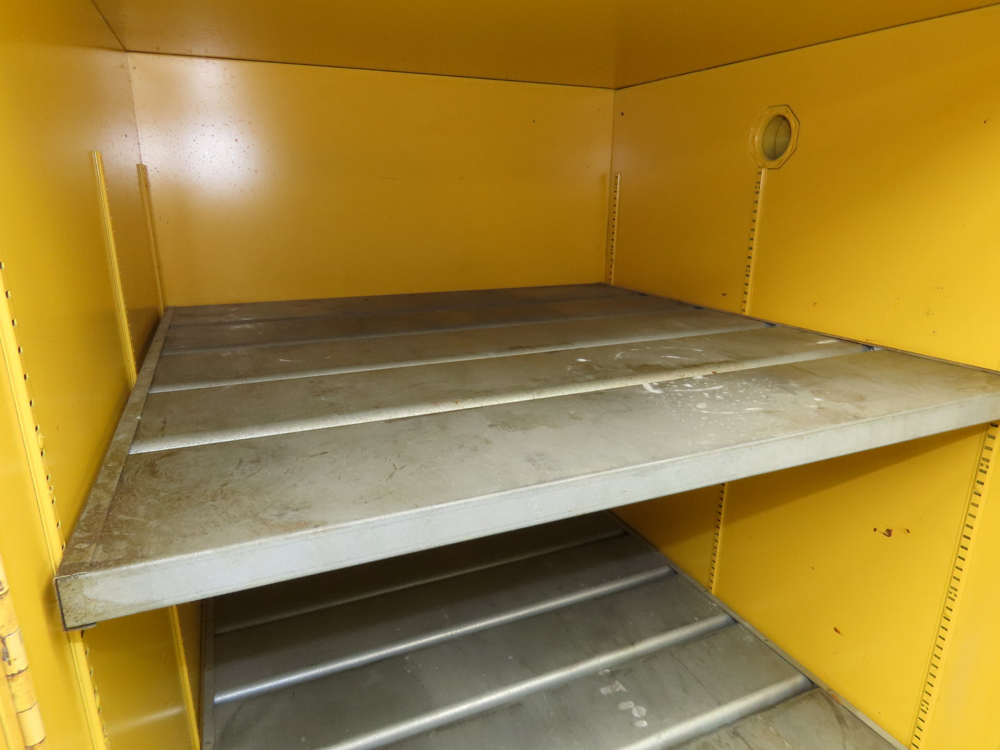 Securall Flammable Safety Cabinet 60 Gallon Yellow Flammable Liquid