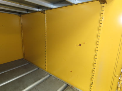 Securall Flammable Safety Cabinet 60 Gallon Yellow Flammable Liquid