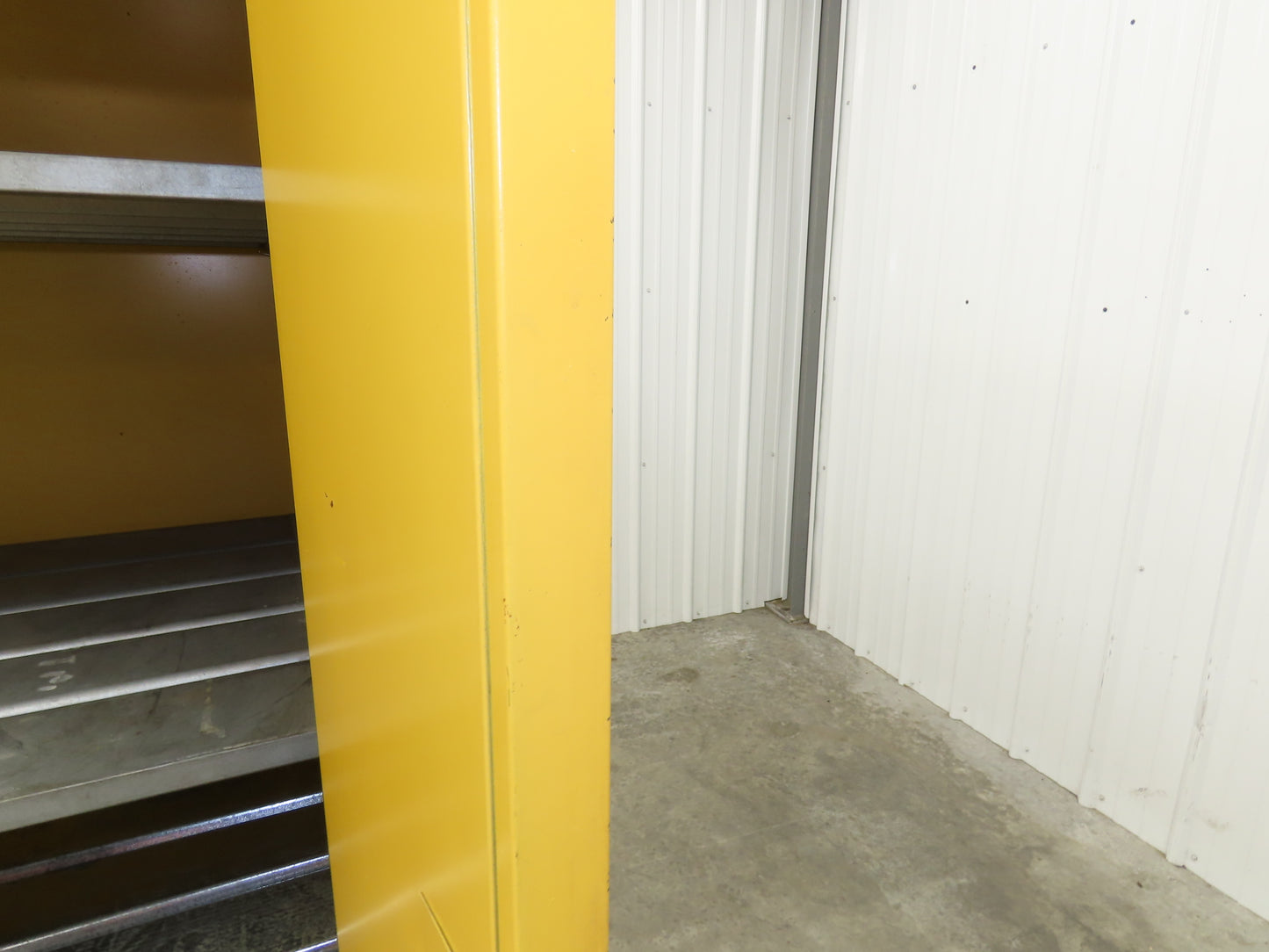 Securall Flammable Safety Cabinet 60 Gallon Yellow Flammable Liquid